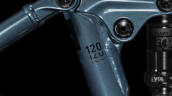 Cube Stereo Hybrid 120 Race 750 petrolblue´n´chrome – Bild 4