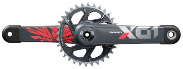 SRAM X01 Eagle DUB 12-fach Gruppe Boost 10-52 170mm + Tube Frame Strap – Bild 6